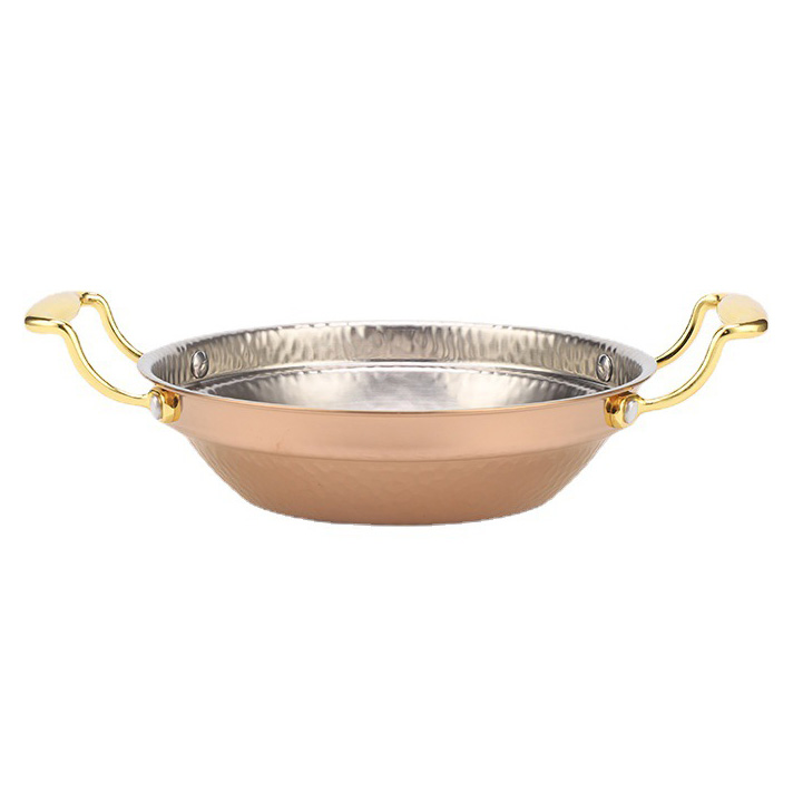 Nồi lẩu khô inox 304 size 20-36cm OEM YKD2702