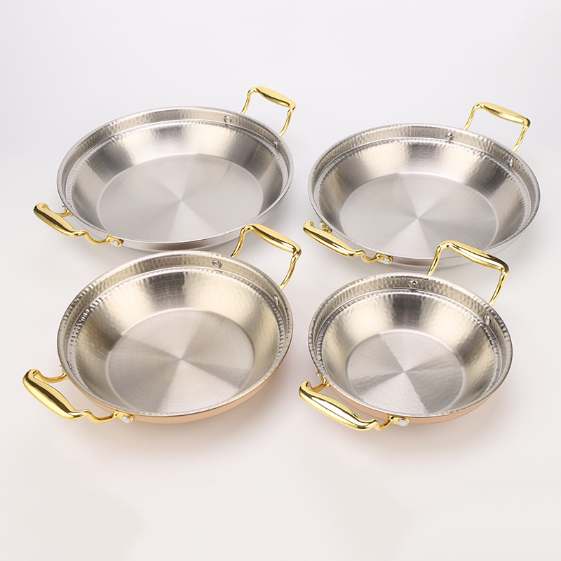 Nồi lẩu khô inox 304 size 20-36cm OEM YKD2702