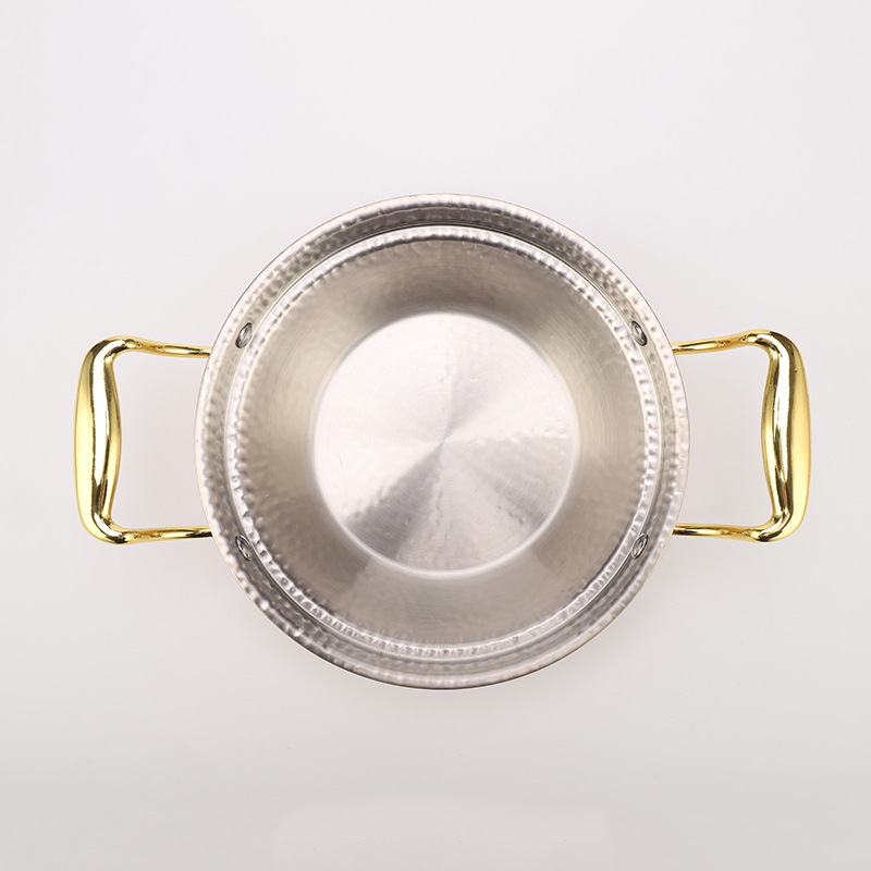 Nồi lẩu khô inox 304 size 20-36cm OEM YKD2702