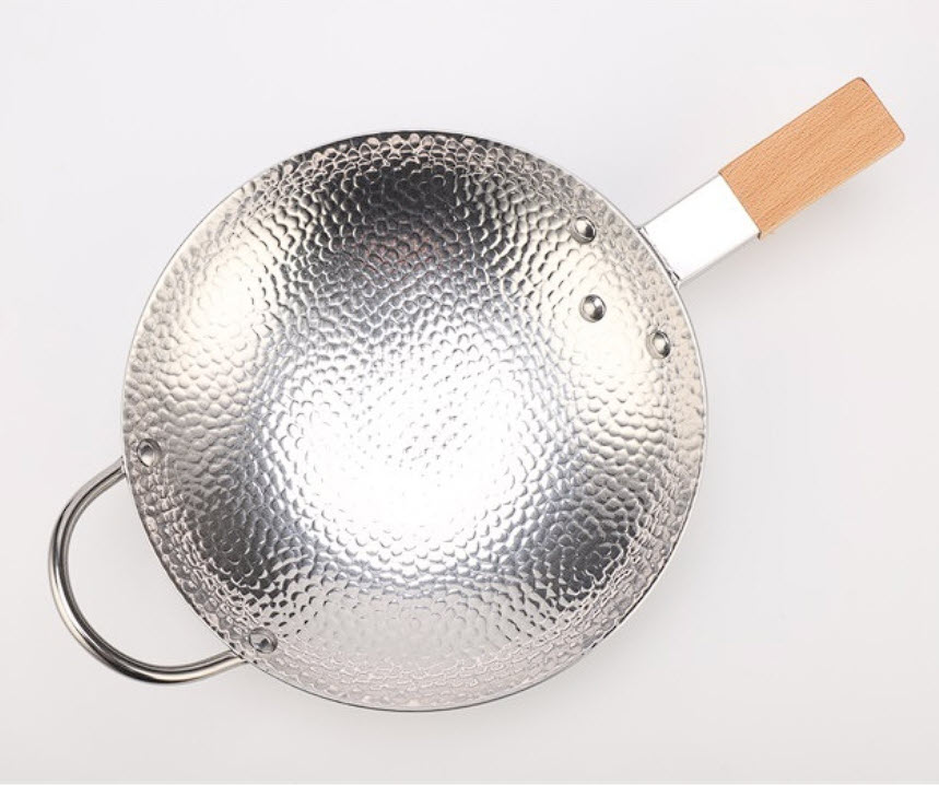 Bộ chảo inox 304 bếp cồn size 22-28cm OEM YKD2703