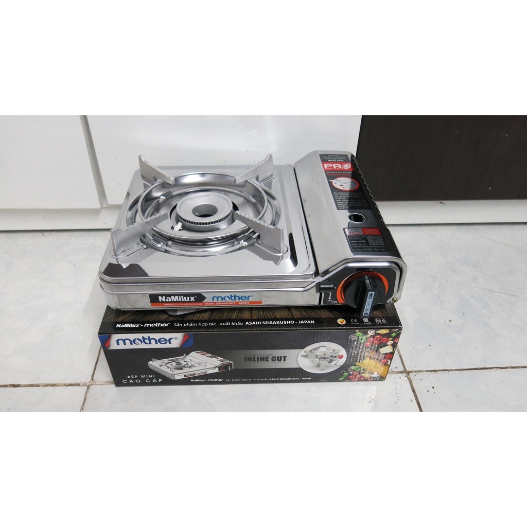 Bếp gas du lịch inox Namilux PL-2111AS - tiết kiệm gas - HÀNG CHÍNH HÃNG 100%