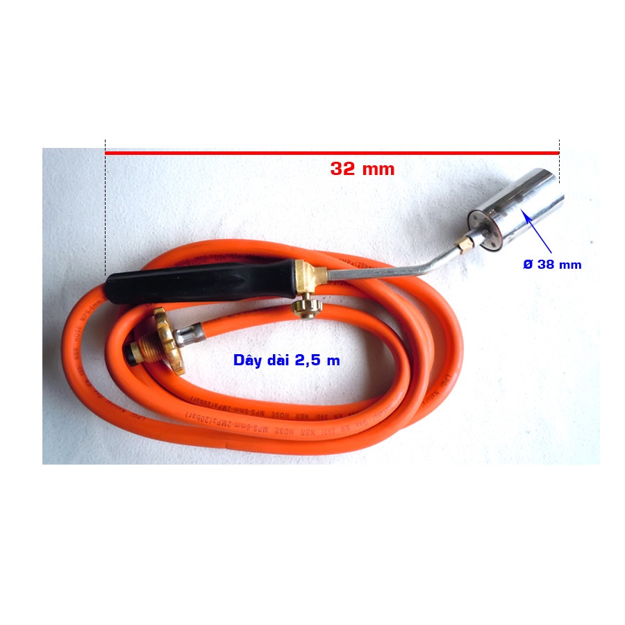 ĐUỐC KHÒ GA CÔNG NGHIỆP ĐA NĂNG 2.5M
