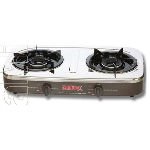 Bếp gas đôi Namilux NA-590SM (Mặt bếp inox cao cấp) - HÀNG CHÍNH HÃNG
