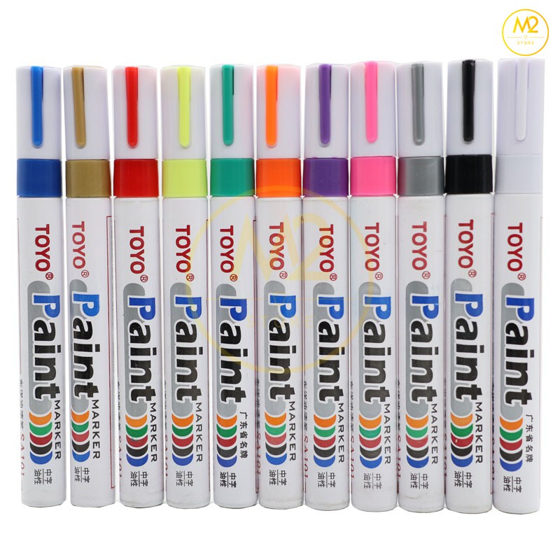 Bút Sơn Repaint Tẩy Trắng, Làm Mới, Phục Hồi Giày, Vẽ Lốp Xe, Che Vết Nứt Đồ Nhựa, Gốm Sứ Siêu Tốc MAKER PAINT TOYO