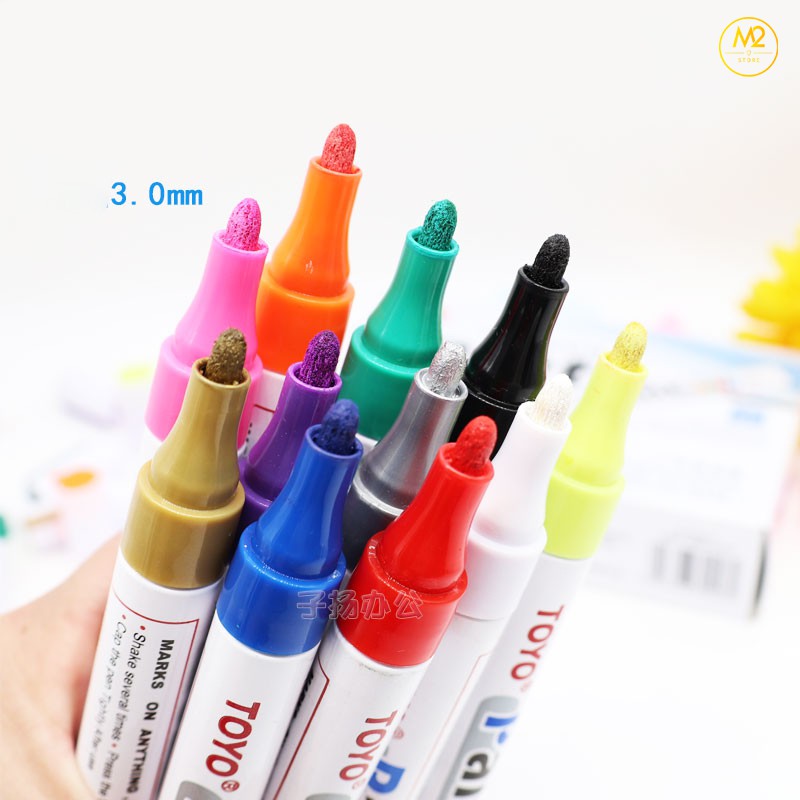 Bút Sơn Repaint Tẩy Trắng, Làm Mới, Phục Hồi Giày, Vẽ Lốp Xe, Che Vết Nứt Đồ Nhựa, Gốm Sứ Siêu Tốc MAKER PAINT TOYO