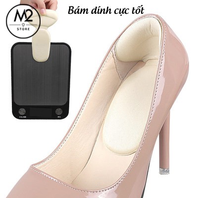 Bộ 2 Miếng Lót Giày Chữ T Chống Rộng, Chống Rớt Gót Cao Cấp, Bảo Vệ Chân Khi Mang Giày