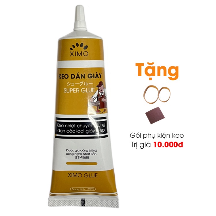 Keo Dán Giày Thể Thao Siêu Dính Dùng Nhiệt Trong Suốt Không Tổn Thương Da Ximo