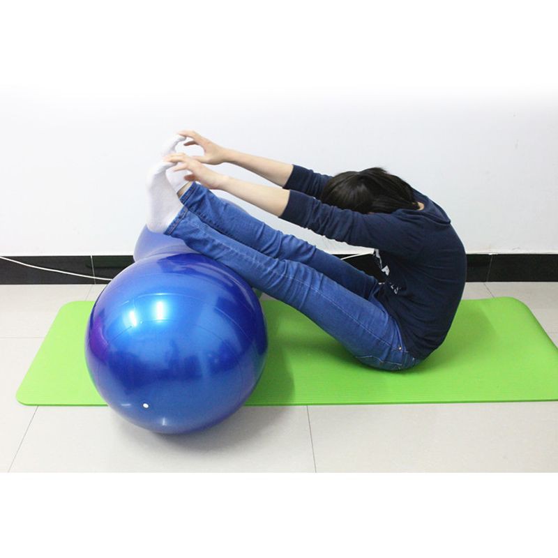Bóng Tập Thể Dục Yoga 80x40cm Hình Hạt Đậu Phộng, Củ Lạc