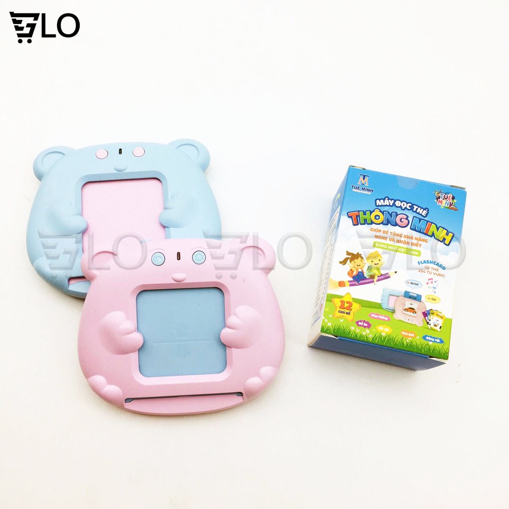 Máy Đọc Thẻ Song Ngữ Anh Việt Flashcard 112 Thẻ 224 Từ Vựng Và 12 Chủ Đề