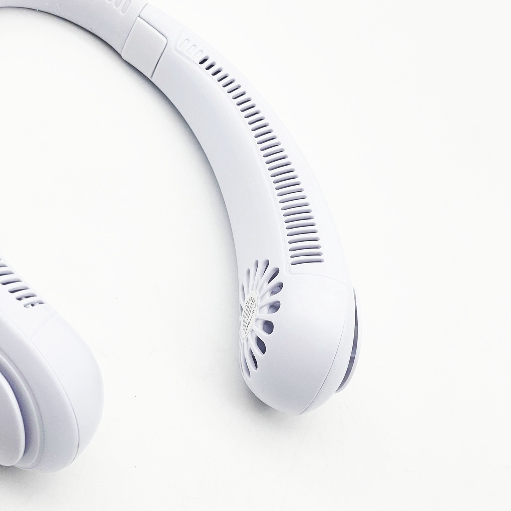 Quạt Đeo Cổ Mini, Quạt Treo Cổ Không Cánh Chính Hãng, Hiện Đại, Biên Độ Thổi 360 Độ