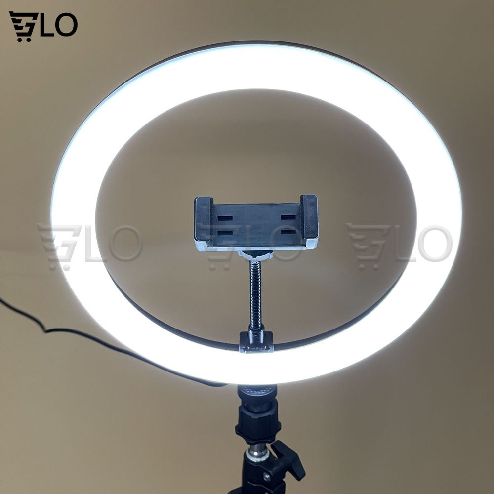 Bộ Giá Đỡ Điện Thoại Livestream Có Đèn Led 26cm/33cm Chiều cao 2 mét 1