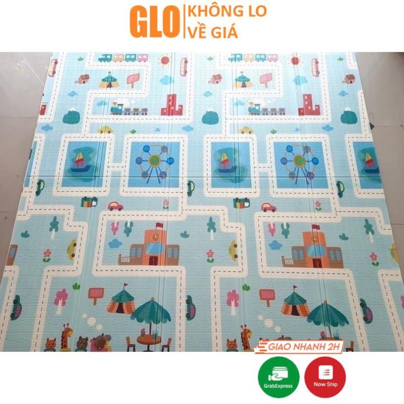 Thảm Xốp XPE Gấp Gọn 2 Mặt Hàn Quốc 1m8x2m