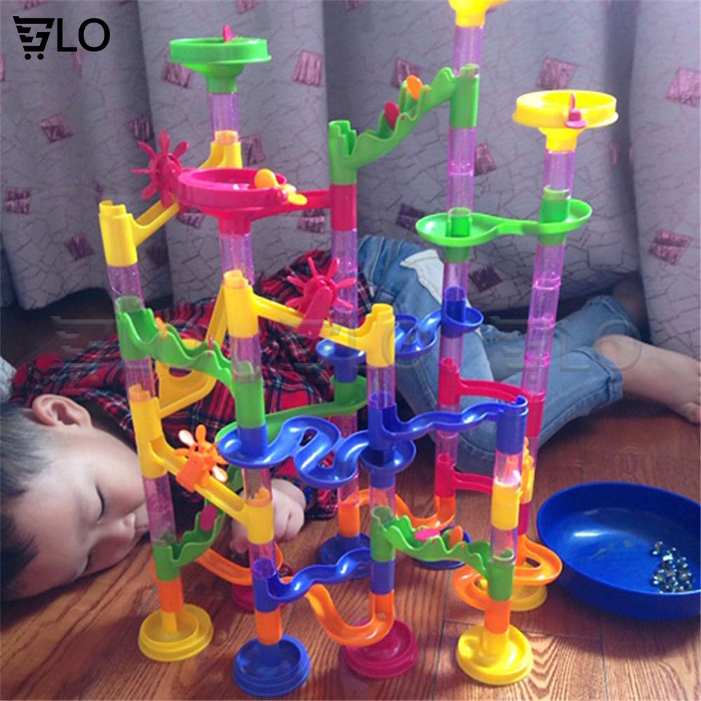 Đồ Chơi Lắp Ráp Mê Cung 3 Chiều, Thả Bi Marble Run Cho Bé