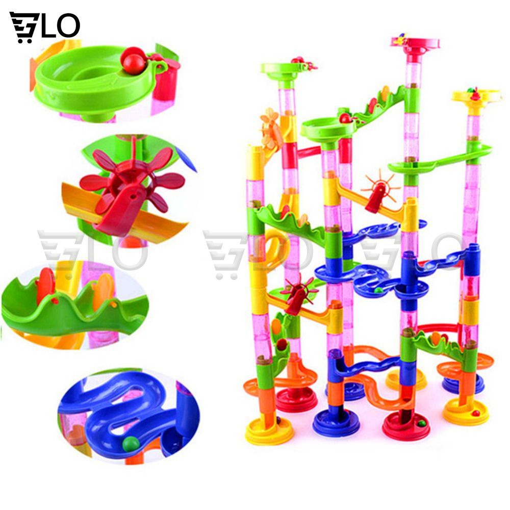 Đồ Chơi Lắp Ráp Mê Cung 3 Chiều, Thả Bi Marble Run Cho Bé