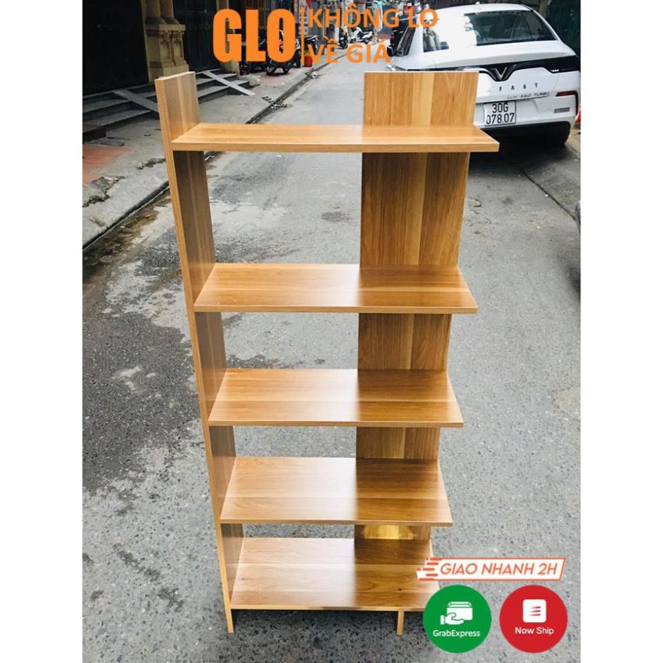 Kệ Sách Gỗ MDF Để Đồ Đa Năng 5 Tầng 115x40x15cm, Kệ Góc Tường Đa Dụng