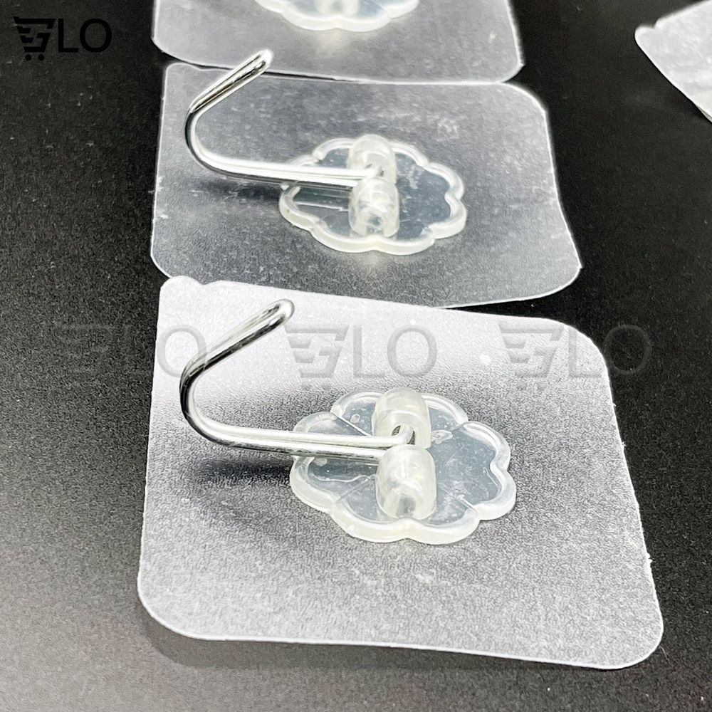 Combo 10 Móc Treo Keo Dán Dính Tường Tiện Dụng
