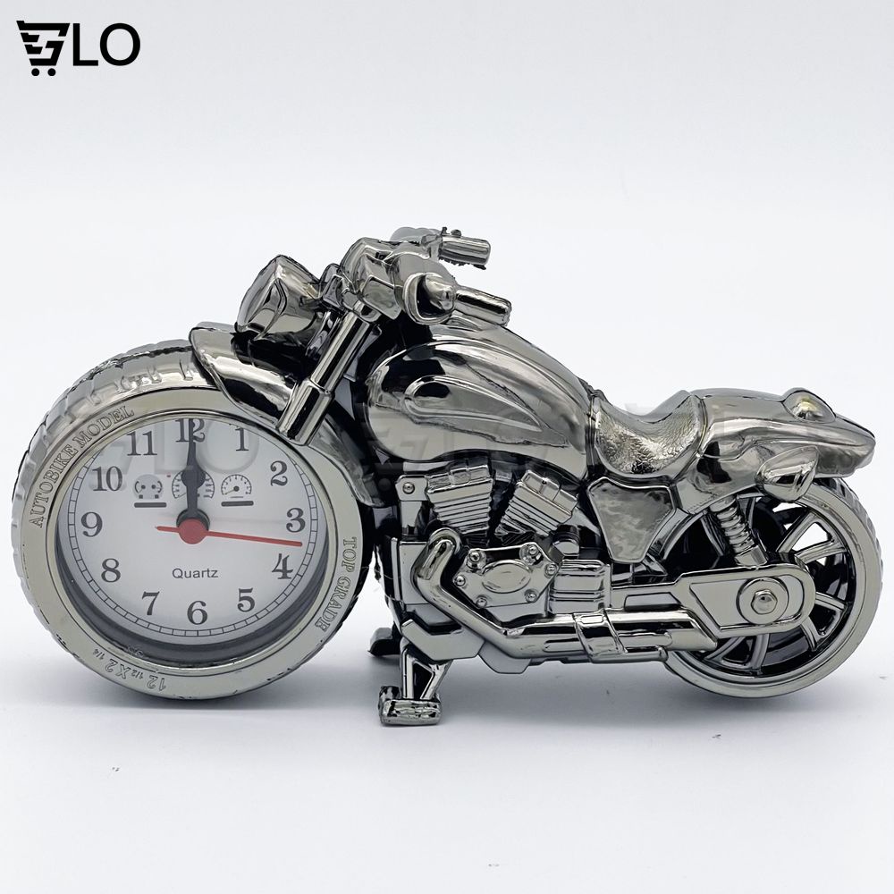 Đồng Hồ Để Bàn Kiểu Cổ Hình Xe Moto Phân Khối Lớn