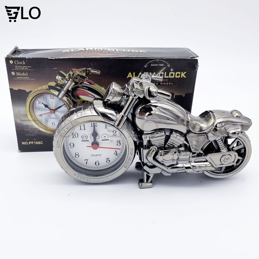 Đồng Hồ Để Bàn Kiểu Cổ Hình Xe Moto Phân Khối Lớn