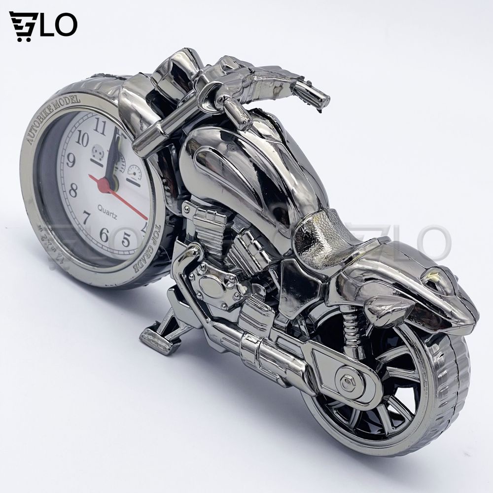 Đồng Hồ Để Bàn Kiểu Cổ Hình Xe Moto Phân Khối Lớn