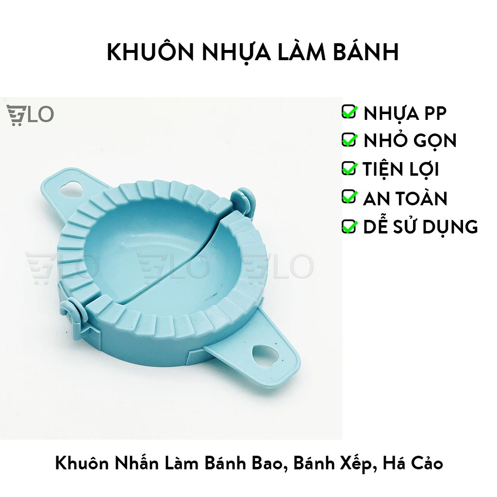 Khuôn Nhựa Làm Bánh Bao, Bánh Xếp, Bánh Quai Vạc, Sủi Cảo