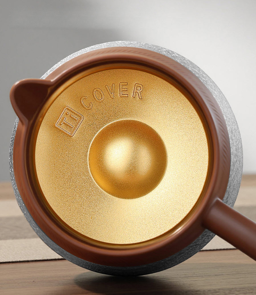 Bình pha trà 700ml inox 316 phủ Titan an toàn sức khỏe BYT11