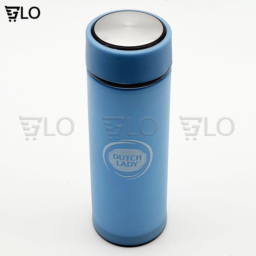 Bình Nước 6oup Thủy Tinh Màu Giữ Nhiệt Bọc Nhựa 450ml