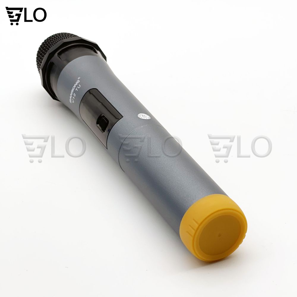 Micro Không Dây Đa Năng Zansong V12 Màn Hình Led Chống Hú Tốt, Hút Âm