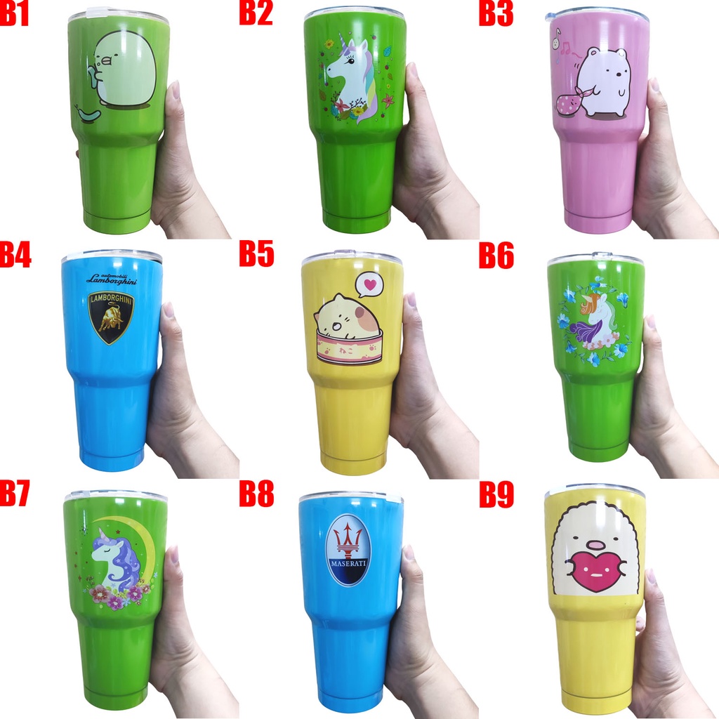 Ly Giữ Nhiệt Yeti Thái Lan 900ml Kèm Túi Xách, 2 Ống Hút Và Cọ Rửa