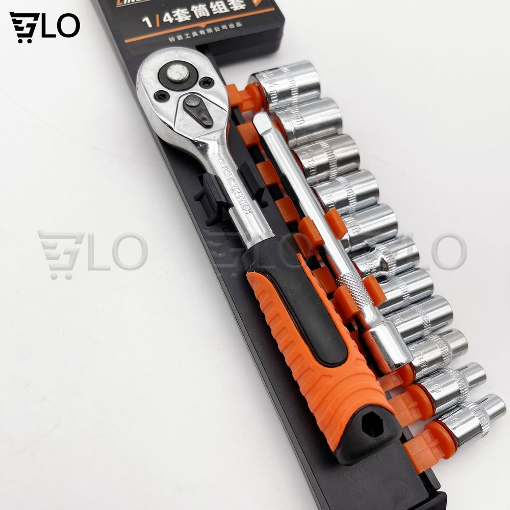 Bộ Cờ Lê Ổ Cắm Ratchet Đa Chức Năng
