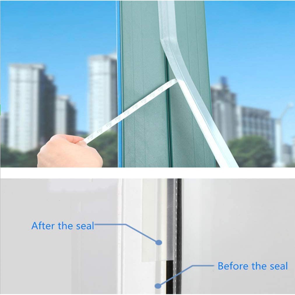 Ron Dán Chính Hãng 3M Che Khe Cửa Sổ Chắn Gió Lùa, Cuộn Băng Keo Chặn Đáy Chân Cửa, Cách Nhiệt, Chống Ồn, Côn Trùng