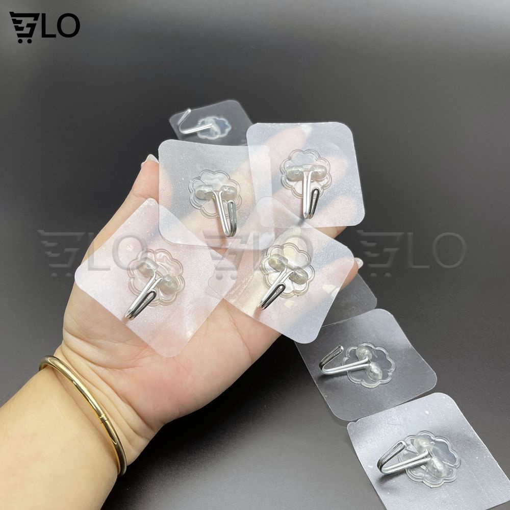 Móc Treo Keo Dán Dính Tường Siêu Chắc (Loại Tốt)