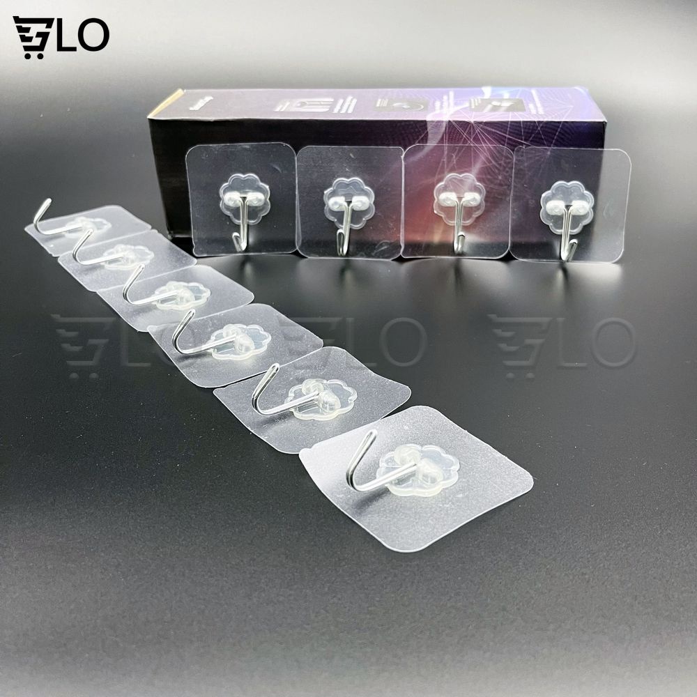 Móc Treo Keo Dán Dính Tường Siêu Chắc (Loại Tốt)