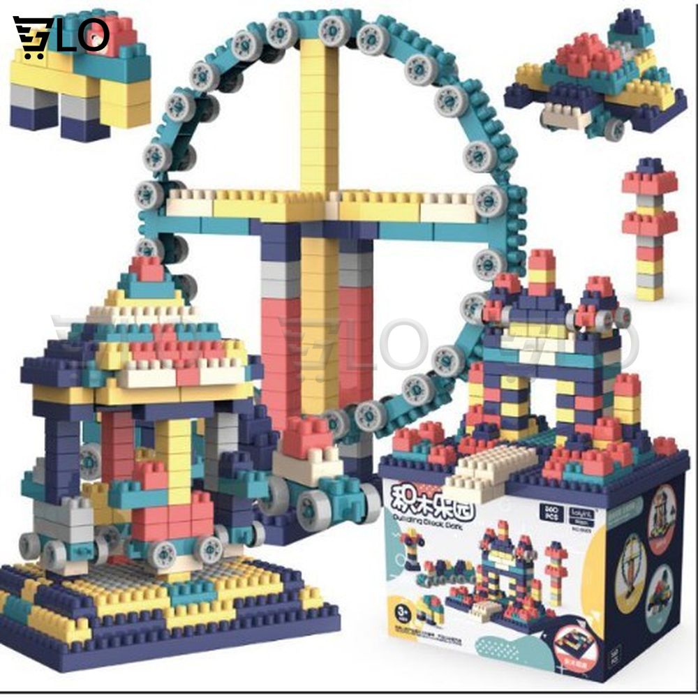 Bộ Xếp Hình 520 Chi Tiết To Building Block Cho Bé