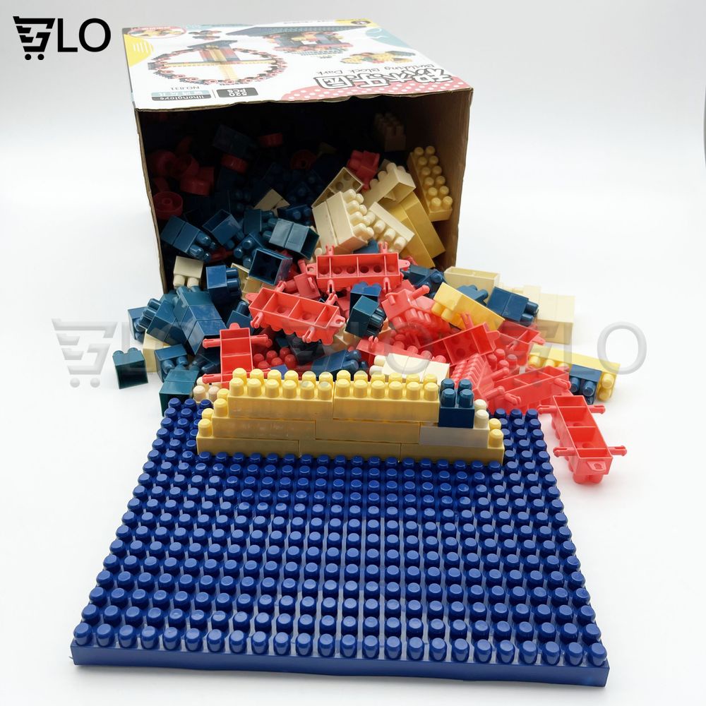 Bộ Xếp Hình 520 Chi Tiết To Building Block Cho Bé