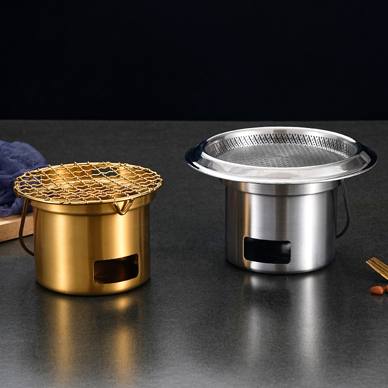 Bếp nướng mini 1 người kiểu Hàn bếp nướng ngoài trời bếp nướng trà đạo PBCP15