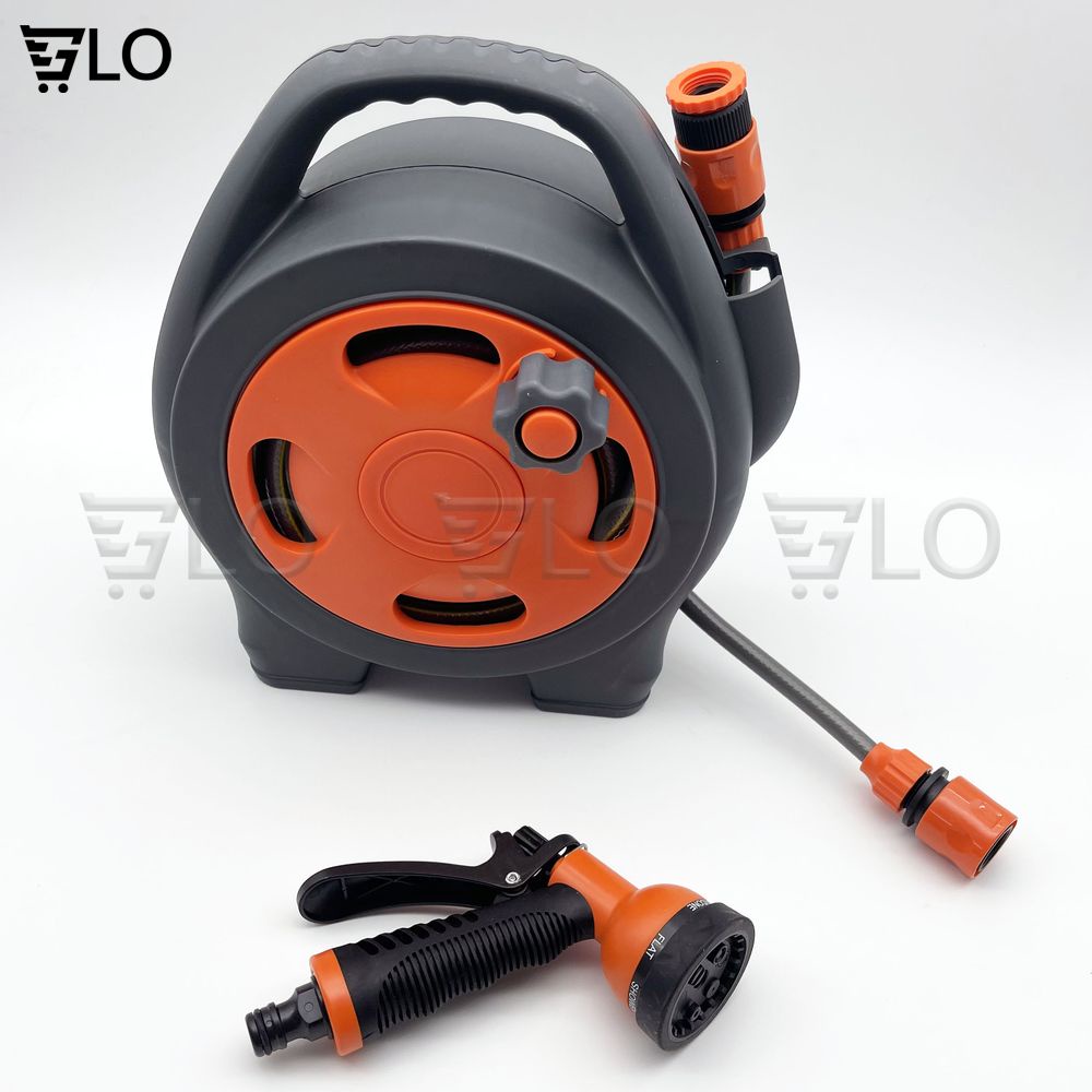 Bộ Vòi Rửa Xe, Tưới Cây Rulo Thu Cuộn Ống Nước