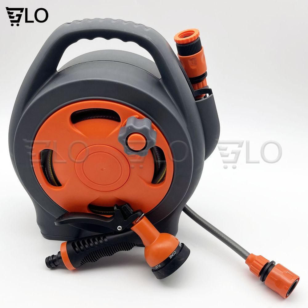 Bộ Vòi Rửa Xe, Tưới Cây Rulo Thu Cuộn Ống Nước