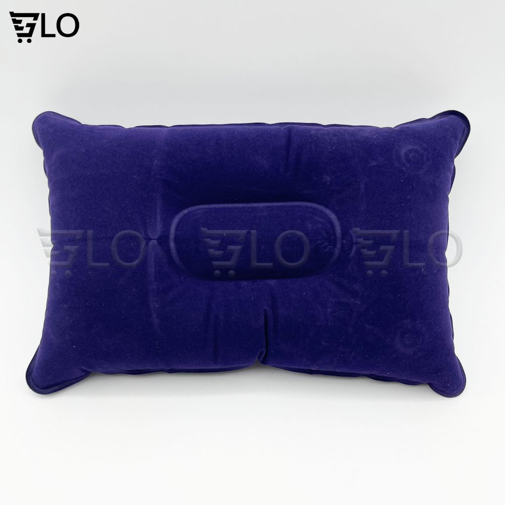 Gối Hơi Du Lịch Tựa Lưng Hình Vuông 38x24cm