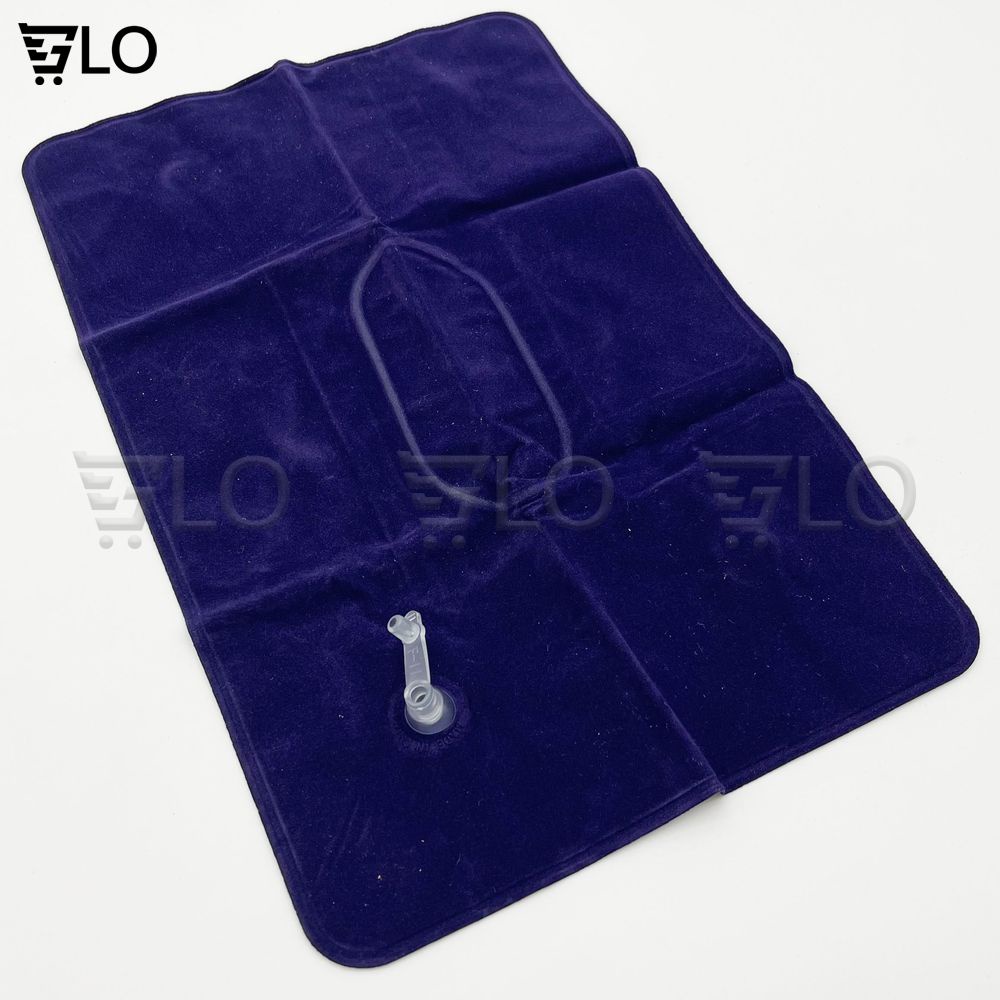 Gối Hơi Du Lịch Tựa Lưng Hình Vuông 38x24cm