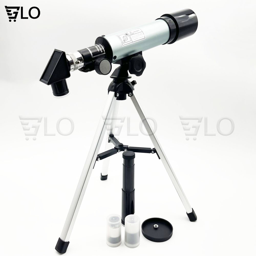 Kính Thiên Văn F36050 Cao Cấp Loại Lớn, Kính Viễn Vọng Khúc Xạ Ngắm Trăng Sao Sắc Nét Cho Trẻ Em Giá Rẻ