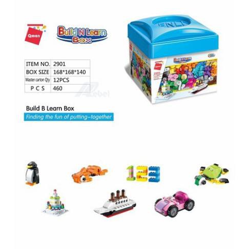 Bộ Xếp Hình Lắp Ghép Enlighten Build N Learn 2901 – 460 Chi Tiết Cho Bé