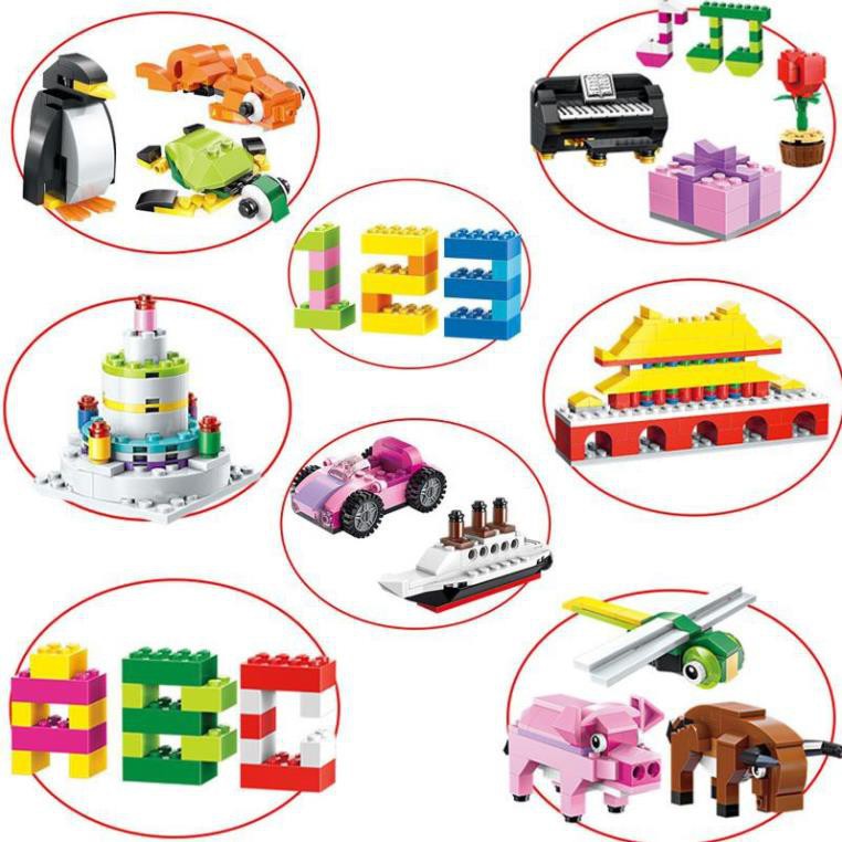 Bộ Xếp Hình Lắp Ghép Enlighten Build N Learn 2901 – 460 Chi Tiết Cho Bé