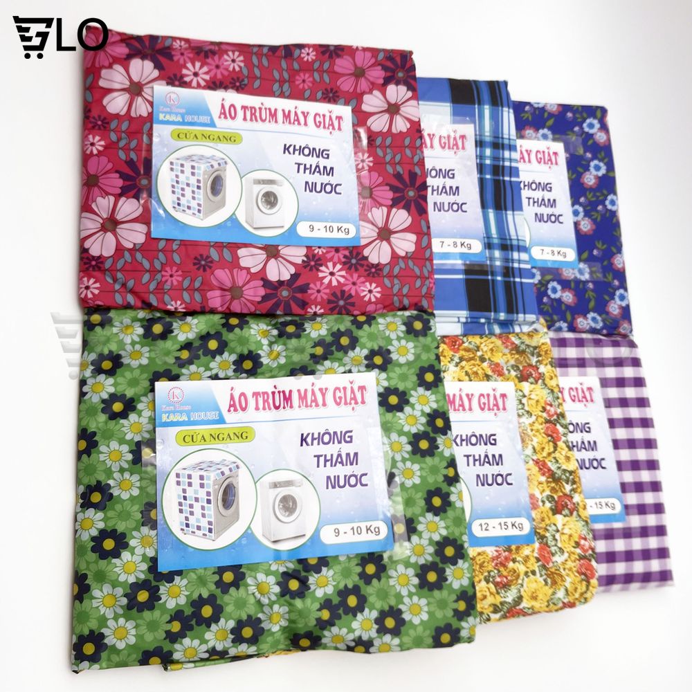Bao Bọc Trùm Máy Giặt Cửa Trên/Cửa Trước Vải Dù Chống Thấm Cao Cấp