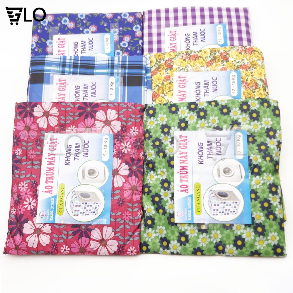 Bao Bọc Trùm Máy Giặt Cửa Trên/Cửa Trước Vải Dù Chống Thấm Cao Cấp