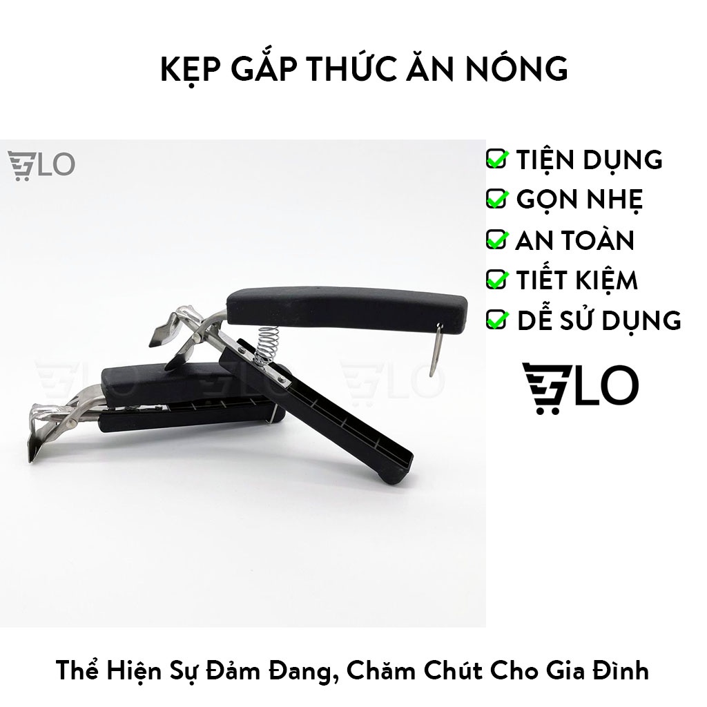Dụng Cụ Gắp Thức Ăn Nóng Dạng Kẹp
