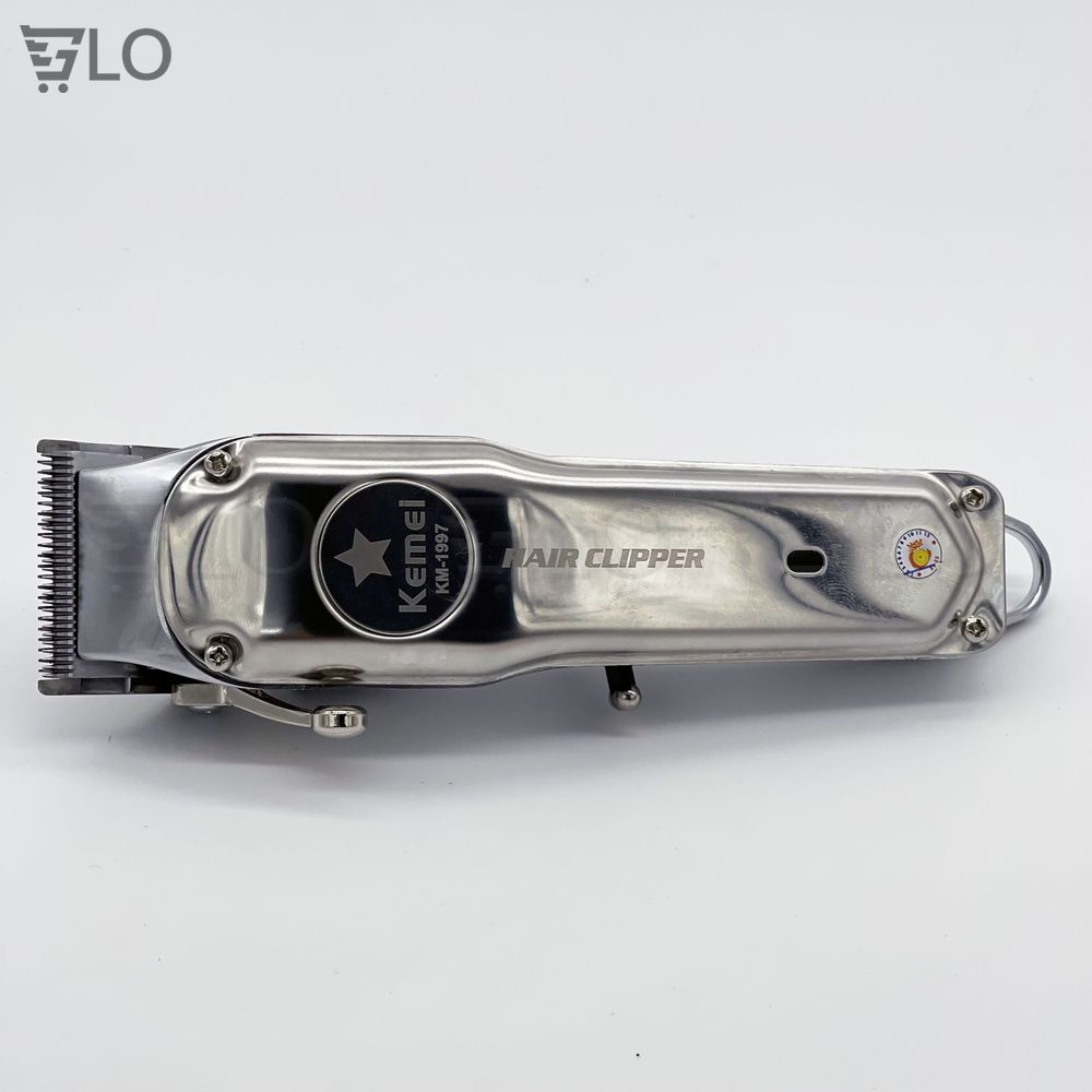 Tông Đơ Cắt Tóc Chuyên Nghiệp Kemei KM-1997/1996, Bứt Phá Mới Của Kemei Với Công Nghệ Sạc Nhanh Lên Hơn 3 Giờ Sử Dụng