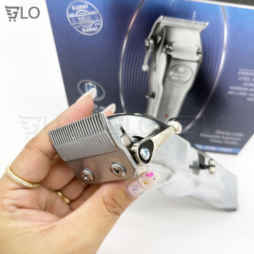 Tông Đơ Cắt Tóc Chuyên Nghiệp Kemei KM-1997/1996, Bứt Phá Mới Của Kemei Với Công Nghệ Sạc Nhanh Lên Hơn 3 Giờ Sử Dụng