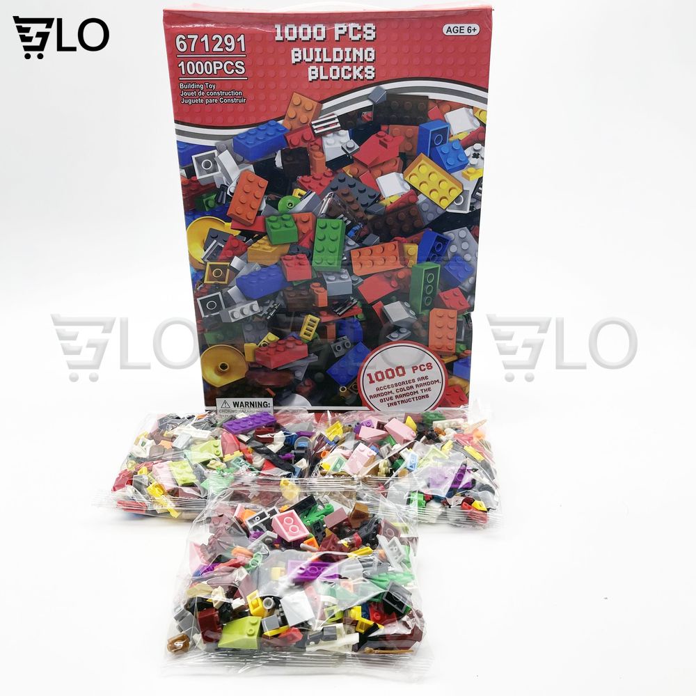 Bộ Xếp Hình 1000 Chi Tiết Cho Bé Thỏa Sức Sáng Tạo