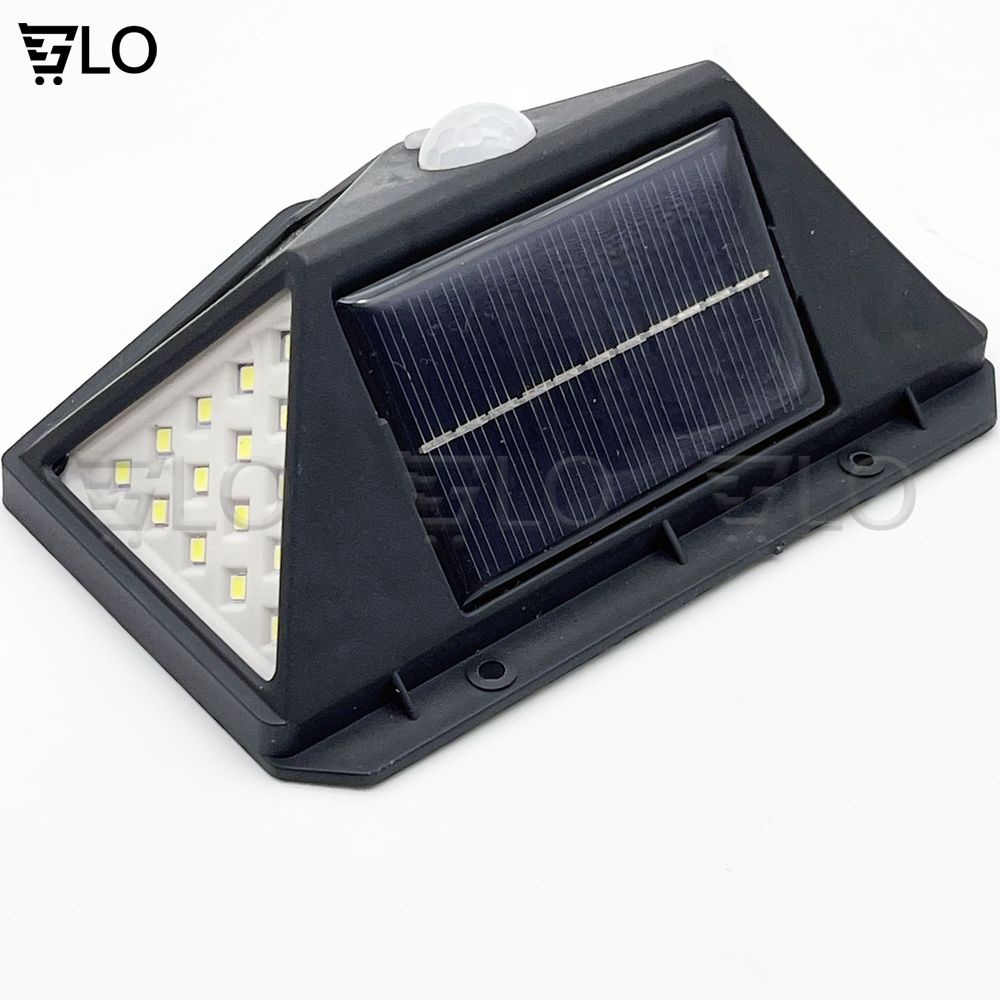 Đèn Led Năng Lượng Mặt Trời Cảm Biến Chuyển Động 100 Led 3 Chế Độ Siêu Sáng Chống Nước
