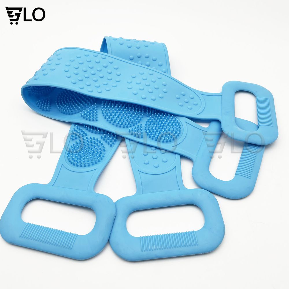 Dây Tắm Chà Cọ Lưng Silicon 2 Mặt Siêu Hot